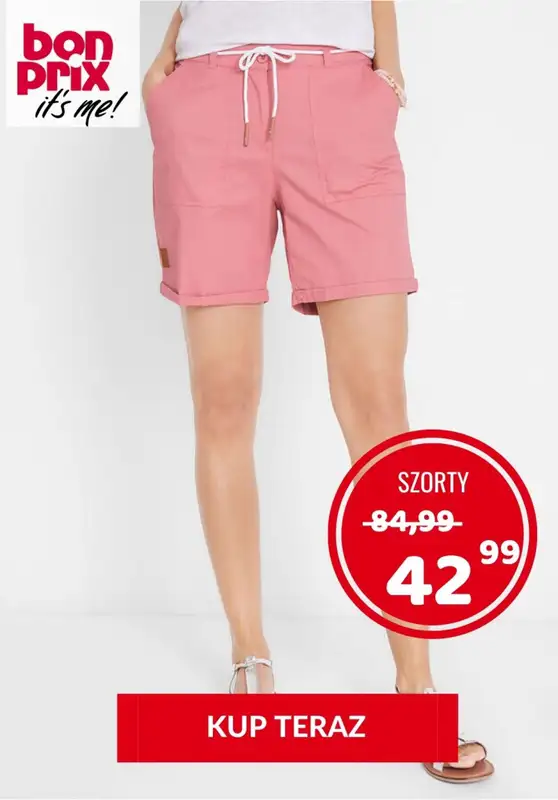 HITY wyprzedaży dla niej - gazetka promocyjna Bonprix | Do -57% bestsellery wyprzedaży od czwartku 23.07  - strona 9