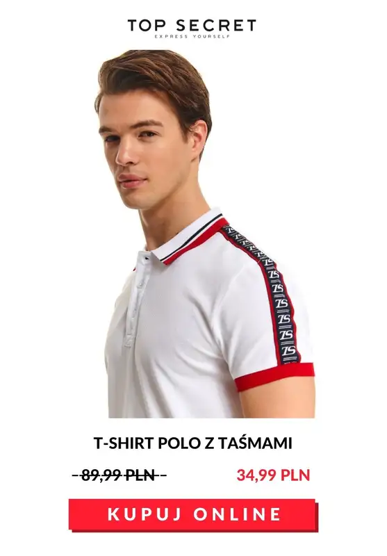 HITY wyprzedaży dla niego - gazetka promocyjna Top Secret | Do -70% Hity wyprzedaży dla niego od czwartku 23.07 do poniedziałku 03.08 - strona 3