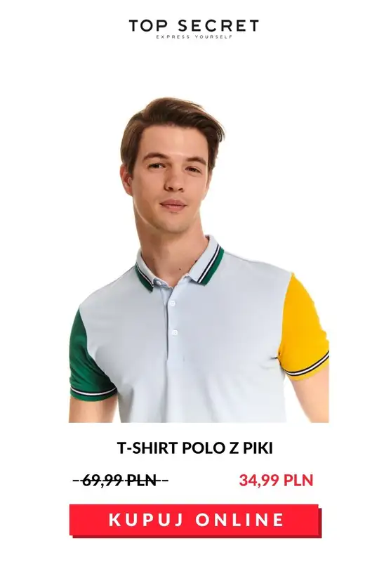 HITY wyprzedaży dla niego - gazetka promocyjna Top Secret | Do -70% Hity wyprzedaży dla niego od czwartku 23.07 do poniedziałku 03.08 - strona 2