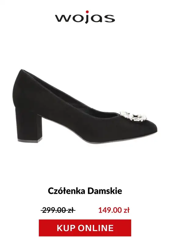 HITY wyprzedaży dla niej - gazetka promocyjna Wojas | Od 149 zł Hity cenowe dla niej od czwartku 23.07 do poniedziałku 03.08 - strona 2