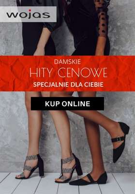 HITY wyprzedaży dla niej - gazetka promocyjna Wojas | Od 149 zł Hity cenowe dla niej od czwartku 23.07 do poniedziałku 03.08