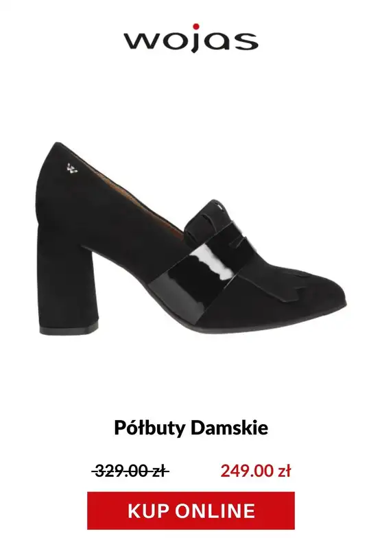 HITY wyprzedaży dla niej - gazetka promocyjna Wojas | Od 149 zł Hity cenowe dla niej od czwartku 23.07 do poniedziałku 03.08 - strona 5