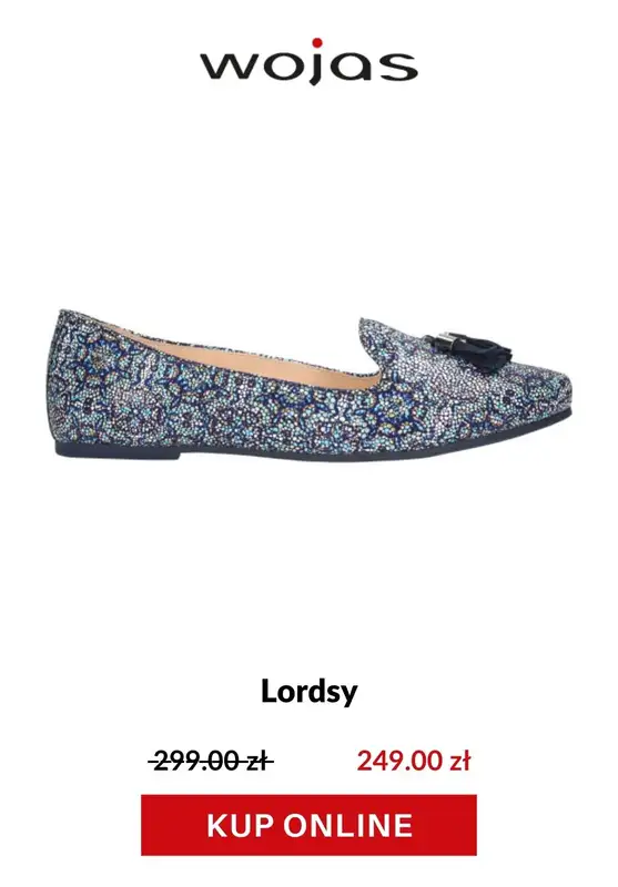 HITY wyprzedaży dla niej - gazetka promocyjna Wojas | Od 149 zł Hity cenowe dla niej od czwartku 23.07 do poniedziałku 03.08 - strona 4