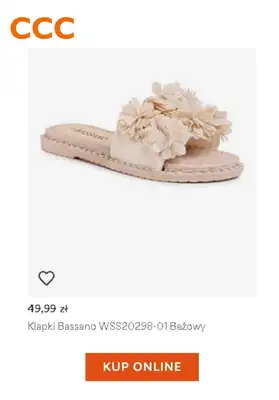 HITY wyprzedaży dla niej - gazetka promocyjna CCC | -25% na klapki, sandały, espadryle i torebki od czwartku 23.07 do wtorku 28.07 - strona 7 HITY wyprzedaży dla niej - gazetka promocyjna CCC | -25% na klapki, sandały, espadryle i torebki od czwartku 23.07 do wtorku 28.07 - strona 7