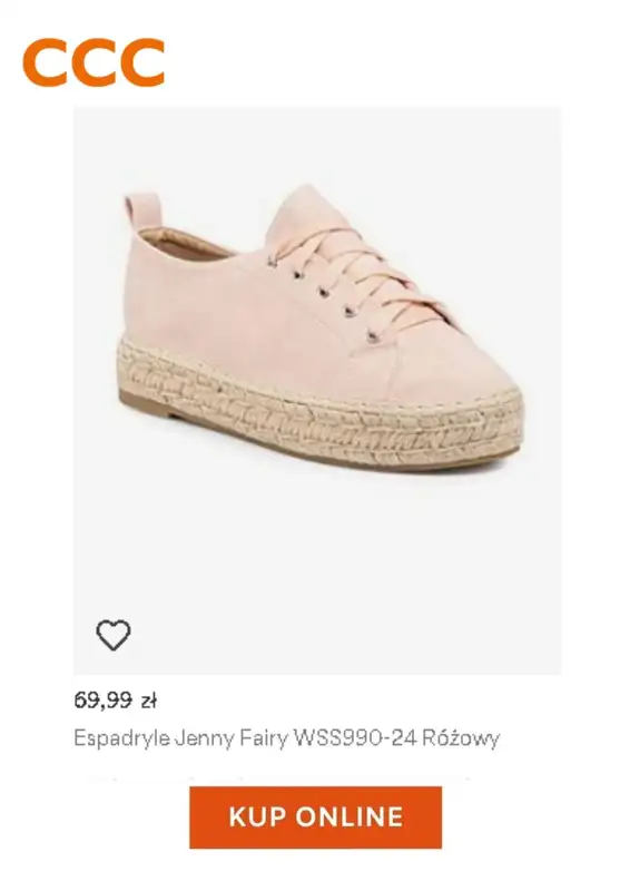 HITY wyprzedaży dla niej - gazetka promocyjna CCC | -25% na klapki, sandały, espadryle i torebki od czwartku 23.07 do wtorku 28.07 - strona 10
