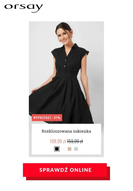 HITY wyprzedaży dla niej - gazetka promocyjna Orsay | Do -70% hity wyprzedaży od czwartku 23.07 do czwartku 06.08 - strona 4