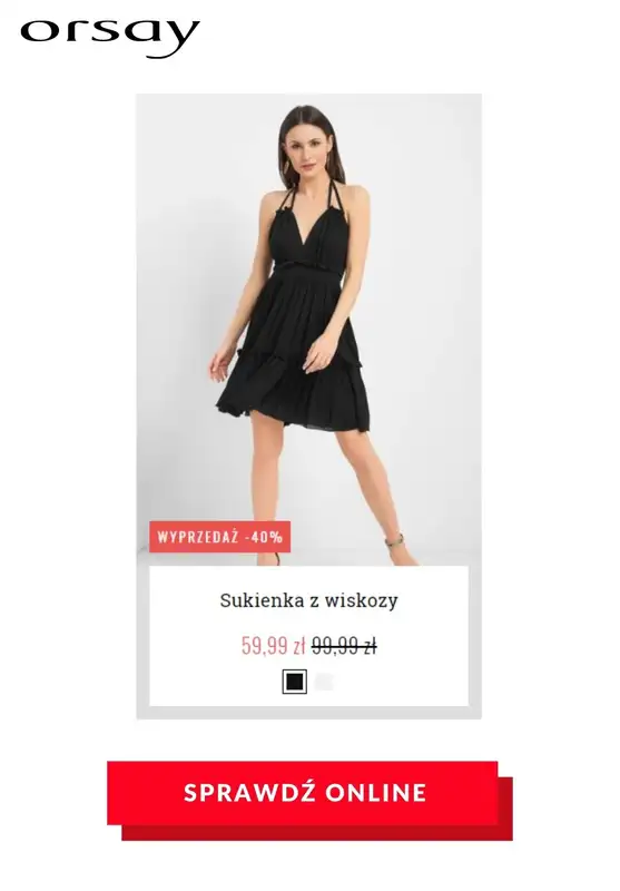 HITY wyprzedaży dla niej - gazetka promocyjna Orsay | Do -70% hity wyprzedaży od czwartku 23.07 do czwartku 06.08 - strona 8