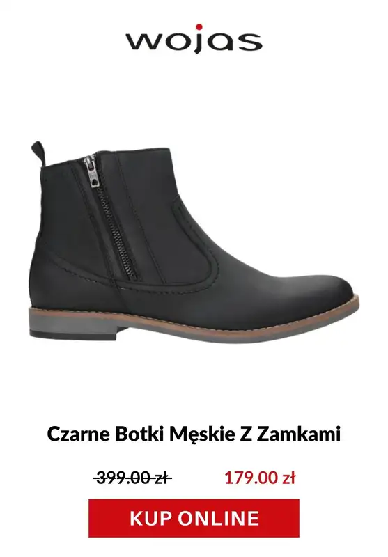 HITY wyprzedaży dla niego - gazetka promocyjna Wojas | Od 99 zł Hity cenowe dla niego od soboty 25.07 do środy 05.08 - strona 7