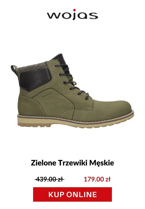 HITY wyprzedaży dla niego - gazetka promocyjna Wojas | Od 99 zł Hity cenowe dla niego od soboty 25.07 do środy 05.08 - strona 6