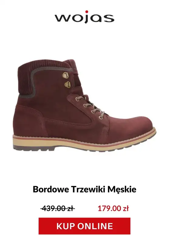 HITY wyprzedaży dla niego - gazetka promocyjna Wojas | Od 99 zł Hity cenowe dla niego od soboty 25.07 do środy 05.08 - strona 3