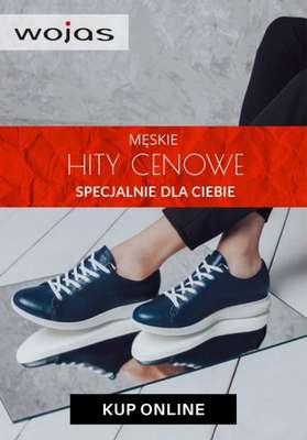 HITY wyprzedaży dla niego - gazetka promocyjna Wojas | Od 99 zł Hity cenowe dla niego od soboty 25.07 do środy 05.08