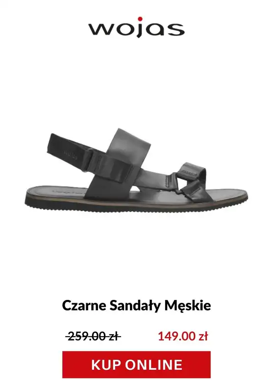 HITY wyprzedaży dla niego - gazetka promocyjna Wojas | Od 99 zł Hity cenowe dla niego od soboty 25.07 do środy 05.08 - strona 10