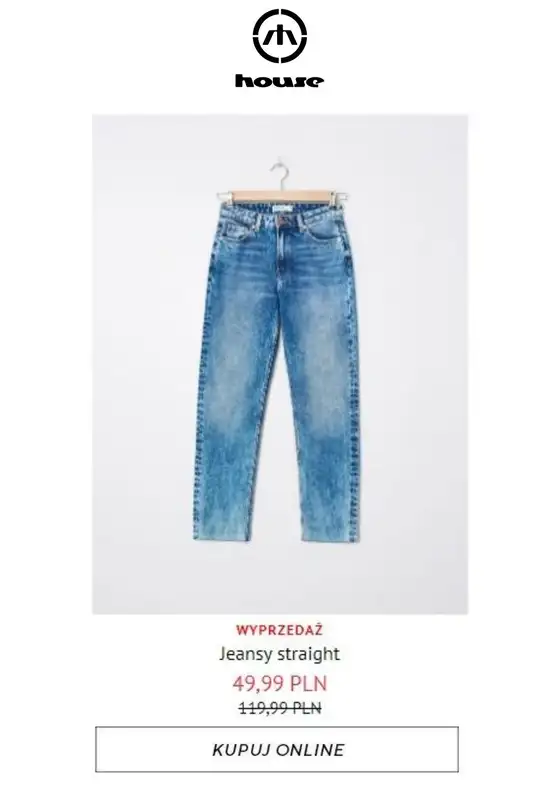 HITY wyprzedaży dla niej - gazetka promocyjna House | Od 9,99 zł Hity wyprzedaży od piątku 24.07 do środy 29.07 - strona 6