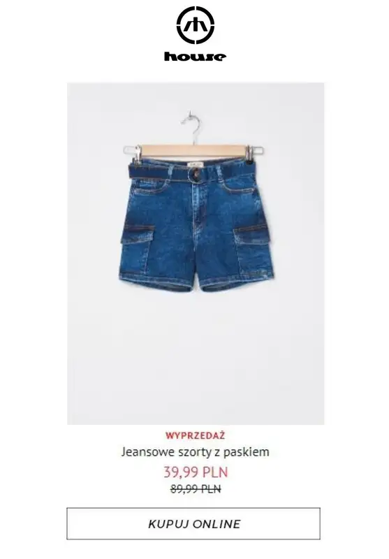 HITY wyprzedaży dla niej - gazetka promocyjna House | Od 9,99 zł Hity wyprzedaży od piątku 24.07 do środy 29.07 - strona 9