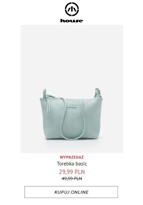 HITY wyprzedaży dla niej - gazetka promocyjna House | Od 9,99 zł Hity wyprzedaży od piątku 24.07 do środy 29.07 - strona 8