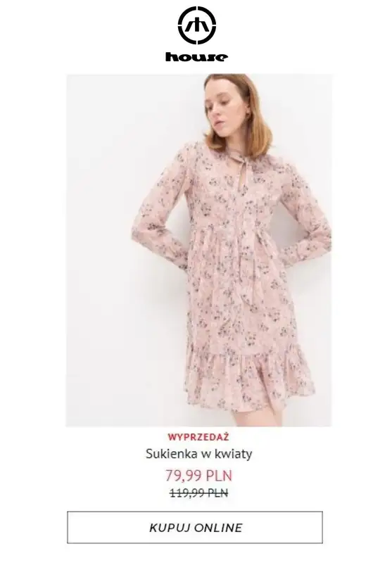 HITY wyprzedaży dla niej - gazetka promocyjna House | Od 9,99 zł Hity wyprzedaży od piątku 24.07 do środy 29.07 - strona 7