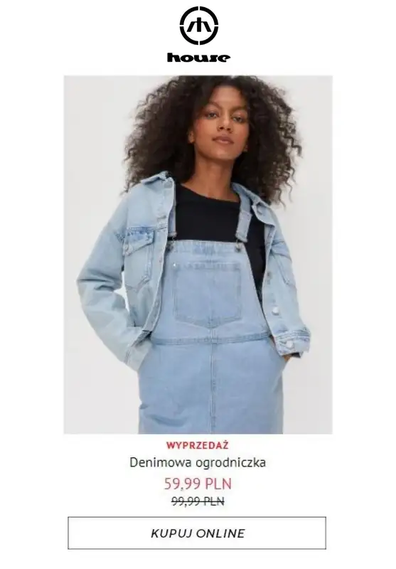 HITY wyprzedaży dla niej - gazetka promocyjna House | Od 9,99 zł Hity wyprzedaży od piątku 24.07 do środy 29.07 - strona 15