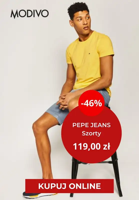HITY wyprzedaży dla niego - gazetka promocyjna Modivo | Do -60% Hity wyprzedaży dla niego od piątku 24.07 do środy 05.08 - strona 8