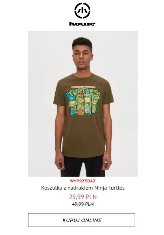 HITY wyprzedaży dla niego - gazetka promocyjna House | Od 19,99 zł Hity wyprzedaży od piątku 24.07  - strona 7