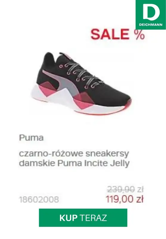 HITY wyprzedaży dla niej - gazetka promocyjna Deichmann | Do -50% sale dla Niej od środy 29.07  - strona 4