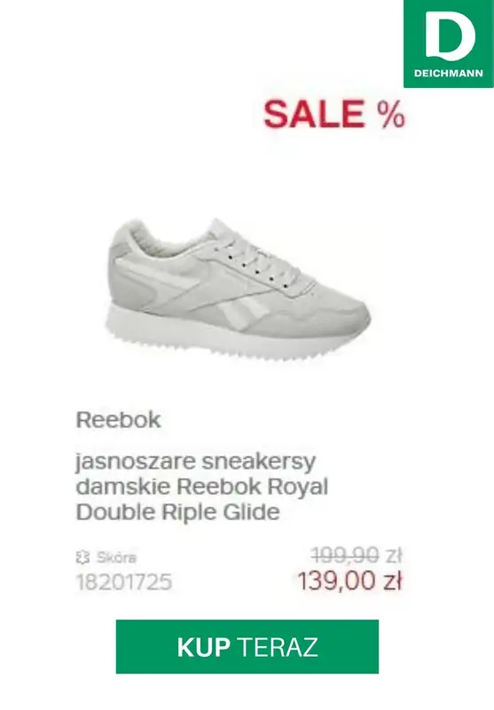 HITY wyprzedaży dla niej - gazetka promocyjna Deichmann | Do -50% sale dla Niej od środy 29.07  - strona 10