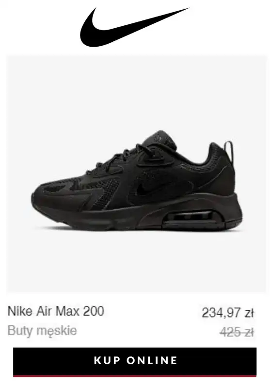 HITY wyprzedaży dla niego - gazetka promocyjna NIKE | Do -40% Mężczyźni top picks sale od czwartku 30.07  - strona 5
