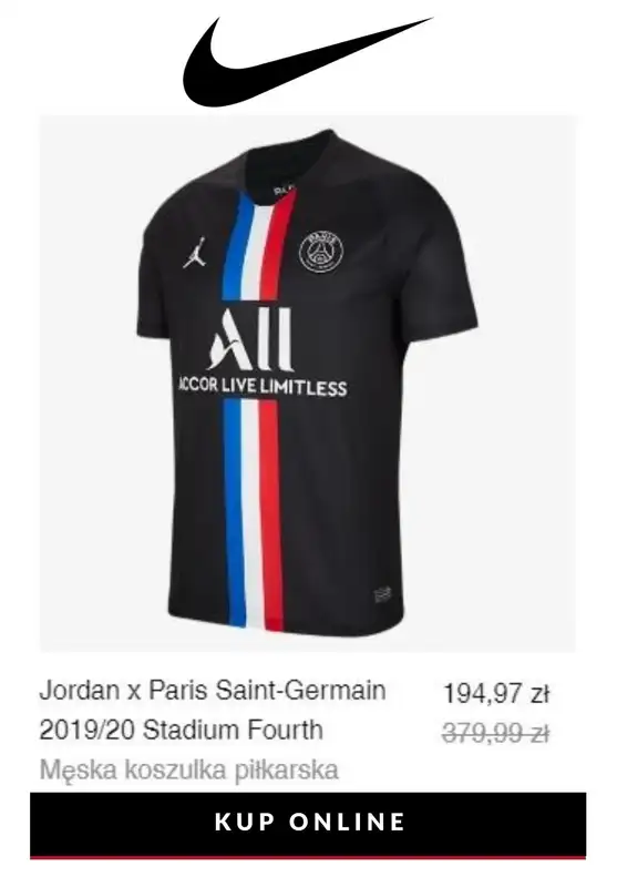 HITY wyprzedaży dla niego - gazetka promocyjna NIKE | Do -40% Mężczyźni top picks sale od czwartku 30.07  - strona 4