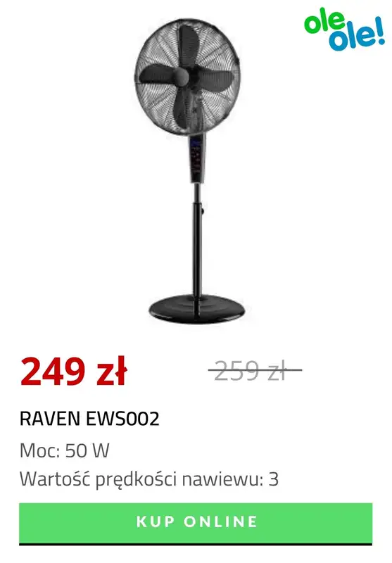 OleOle! - gazetka promocyjna Do -25% na wentylatory i klimatyzatory od środy 19.08 do poniedziałku 24.08 - strona 8