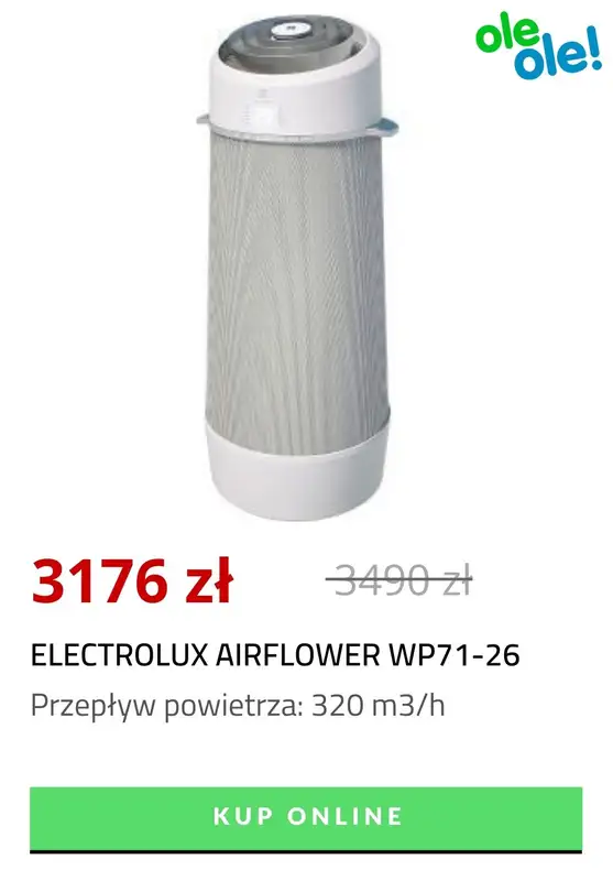 OleOle! - gazetka promocyjna Do -25% na wentylatory i klimatyzatory od środy 19.08 do poniedziałku 24.08 - strona 3