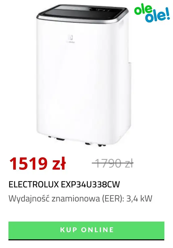 OleOle! - gazetka promocyjna Do -25% na wentylatory i klimatyzatory od środy 19.08 do poniedziałku 24.08 - strona 2