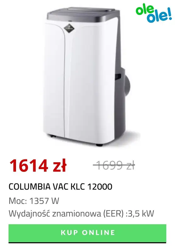 OleOle! - gazetka promocyjna Do -25% na wentylatory i klimatyzatory od środy 19.08 do poniedziałku 24.08 - strona 4