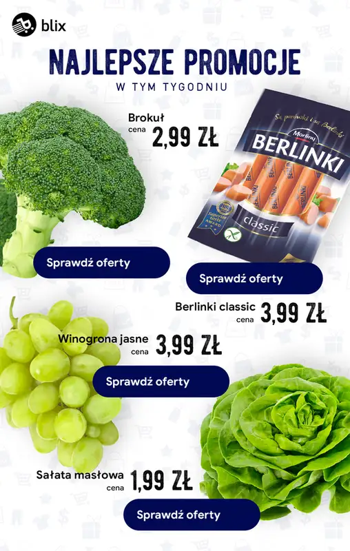 Aktualności Blix - gazetka promocyjna Najlepsze promocje w tym tygodniu od poniedziałku 24.08 do niedzieli 30.08