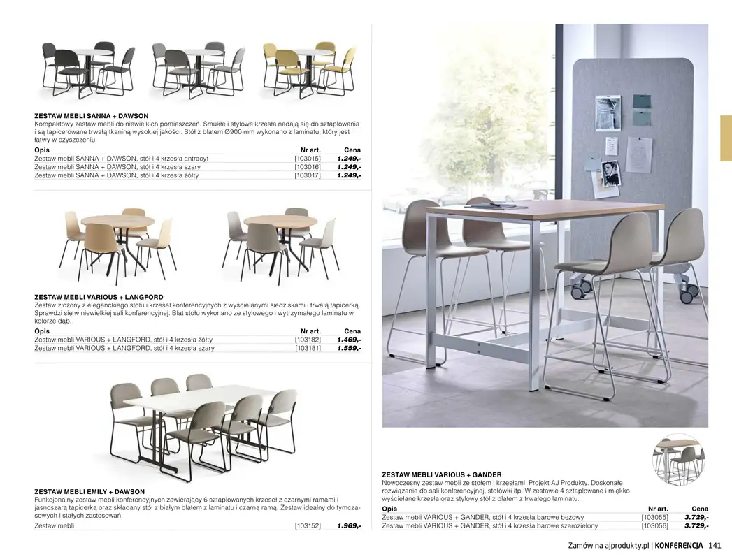 AJ Produkty - gazetka promocyjna Konferencja - Katalog Zima 2021 od poniedziałku 04.01 do niedzieli 17.01 - strona 4