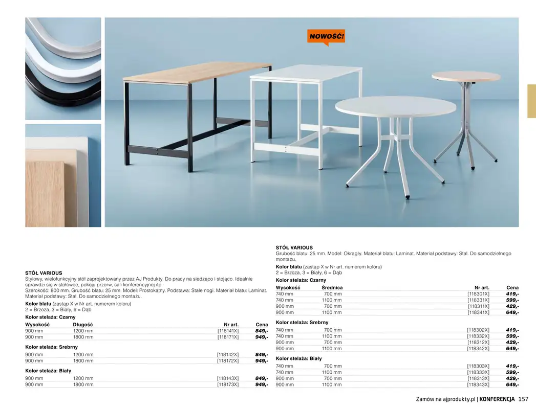 AJ Produkty - gazetka promocyjna Konferencja - Katalog Zima 2021 od poniedziałku 04.01 do niedzieli 17.01 - strona 20