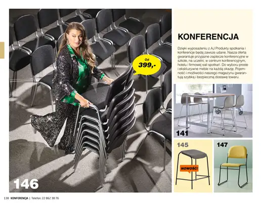 AJ Produkty - gazetka promocyjna Konferencja - Katalog Zima 2021 od poniedziałku 04.01 do niedzieli 17.01