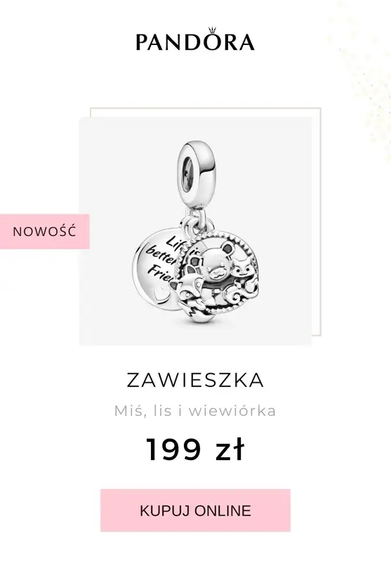 Pandora - gazetka promocyjna Od 119 zł nowości pandora od środy 16.09 do środy 30.09 - strona 15