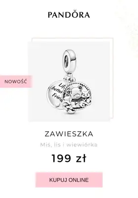 Pandora - gazetka promocyjna Od 119 zł nowości pandora od środy 16.09 do środy 30.09 - strona 15 Pandora - gazetka promocyjna Od 119 zł nowości pandora od środy 16.09 do środy 30.09 - strona 15