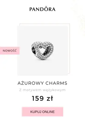 Pandora - gazetka promocyjna Od 119 zł nowości pandora od środy 16.09 do środy 30.09 - strona 11 Pandora - gazetka promocyjna Od 119 zł nowości pandora od środy 16.09 do środy 30.09 - strona 11