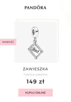 Pandora - gazetka promocyjna Od 119 zł nowości pandora od środy 16.09 do środy 30.09 - strona 16 Pandora - gazetka promocyjna Od 119 zł nowości pandora od środy 16.09 do środy 30.09 - strona 16