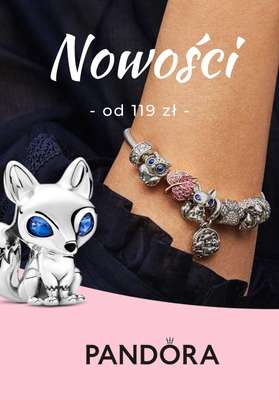 Pandora - gazetka promocyjna Od 119 zł nowości pandora od środy 16.09 do środy 30.09