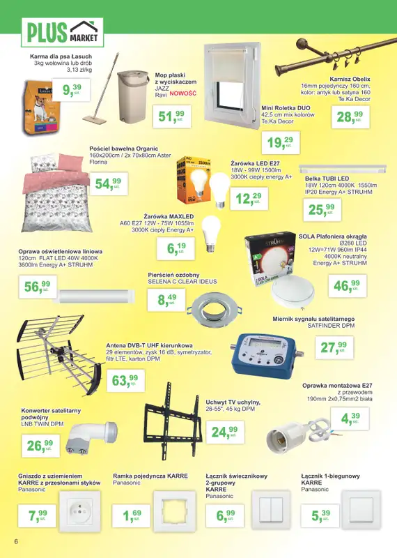 Plus Market - gazetka promocyjna Gazetka od wtorku 22.09 do piątku 02.10 - strona 6
