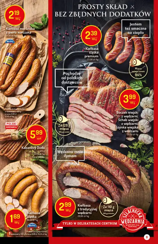 Mila-Delikatesy Centrum - gazetka promocyjna Gazetka od czwartku 24.09 do środy 30.09 - strona 9