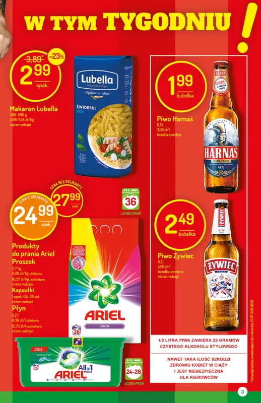 Mila-Delikatesy Centrum - gazetka promocyjna Gazetka od czwartku 24.09 do środy 30.09 - strona 3