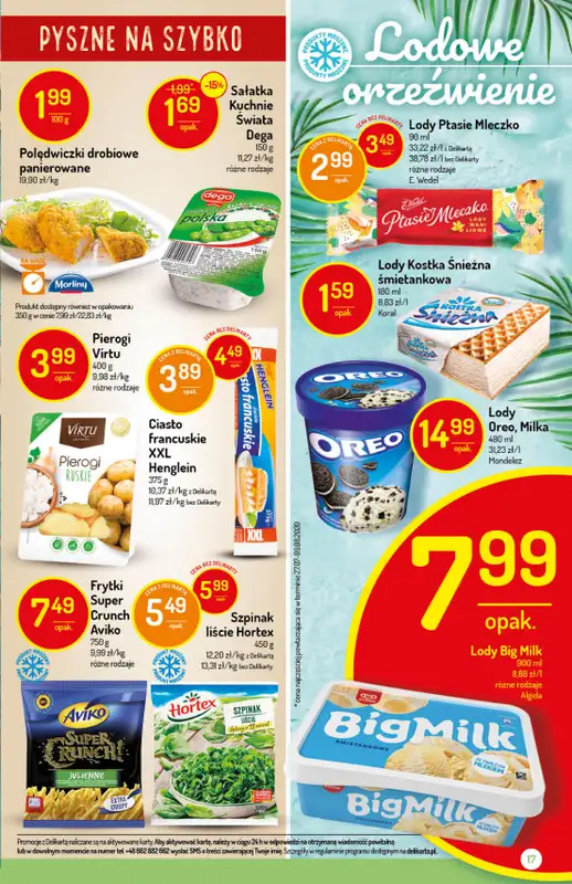 Mila-Delikatesy Centrum - gazetka promocyjna Gazetka od czwartku 24.09 do środy 30.09 - strona 17