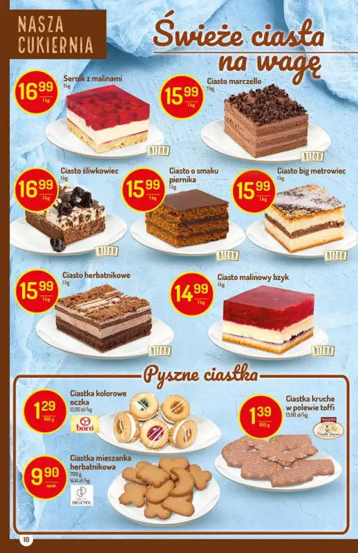 Mila-Delikatesy Centrum - gazetka promocyjna Gazetka od czwartku 01.10 do środy 07.10 - strona 10