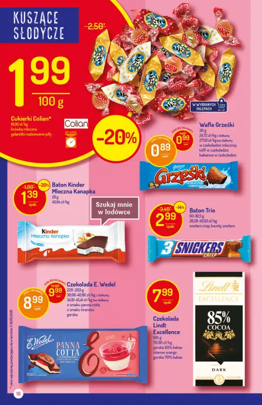 Mila-Delikatesy Centrum - gazetka promocyjna Gazetka od czwartku 01.10 do środy 07.10 - strona 16