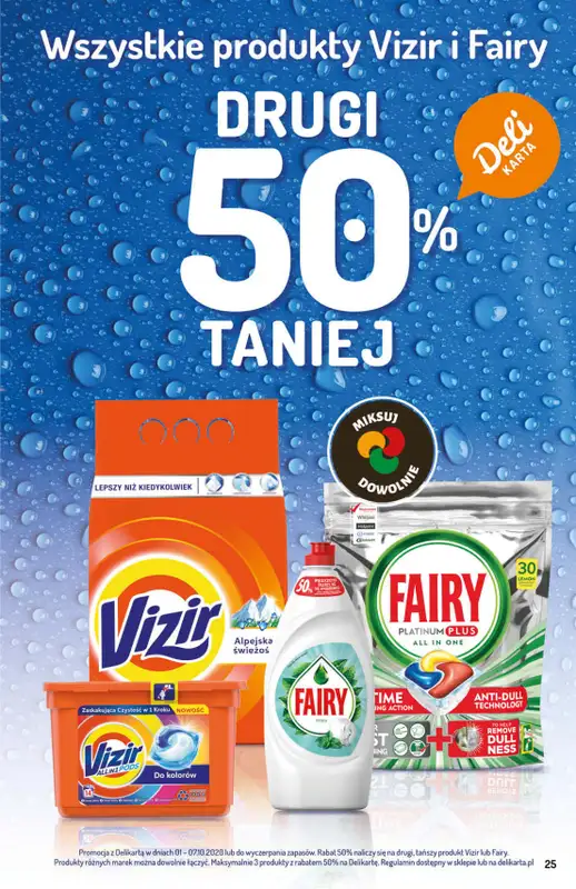 Mila-Delikatesy Centrum - gazetka promocyjna Gazetka od czwartku 01.10 do środy 07.10 - strona 25