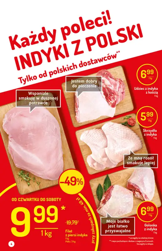 Mila-Delikatesy Centrum - gazetka promocyjna Gazetka od czwartku 01.10 do środy 07.10 - strona 4