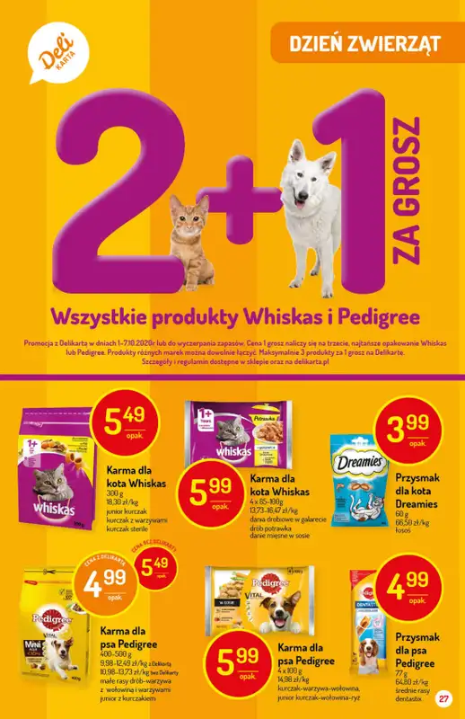 Mila-Delikatesy Centrum - gazetka promocyjna Gazetka od czwartku 01.10 do środy 07.10 - strona 27