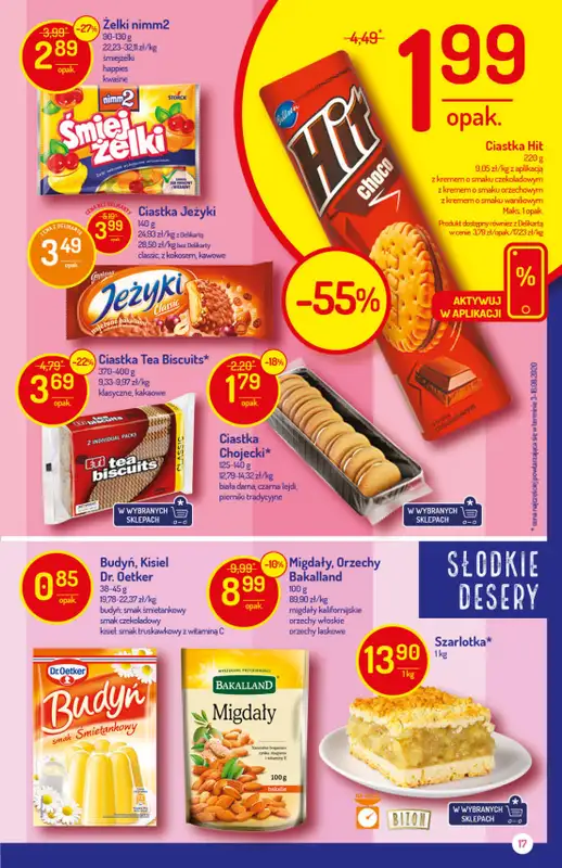 Mila-Delikatesy Centrum - gazetka promocyjna Gazetka od czwartku 01.10 do środy 07.10 - strona 17